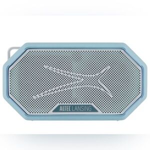 Blue Portable Bluetooth Altec Lansing HydraMini 2.0 Wireless Portable Speaker